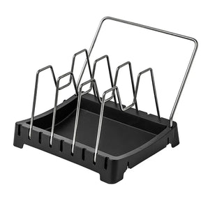 Rack de aço Flexível: Expansível para Panelas e Utensílios