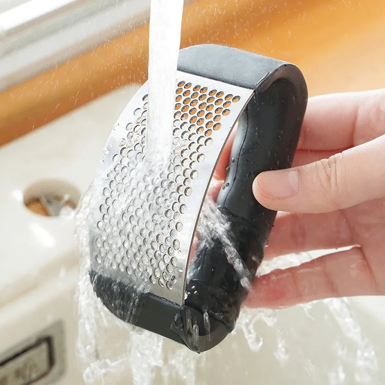 Imprensa de aço: Prensa de Alho em Aço Inoxidável